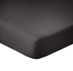 Drap Housse - 100% Coton 57 Fils - Gris Foncé