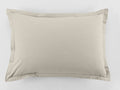 Lot De 2 Taies D'Oreiller - 100% Coton 57 Fils - Ivoire