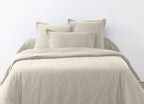 Parure De Lit (Hc + To) - 100% Coton 57 Fils - Ivoire
