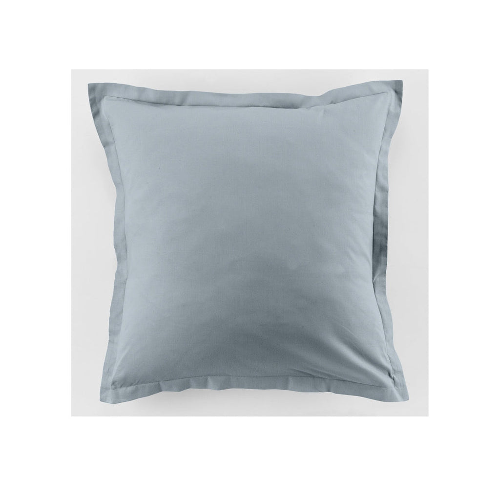 Lot De 2 Taies D'Oreiller - 100% Coton 57 Fils - Blue Polaire