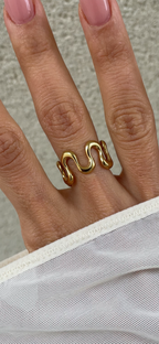 Bague Zag