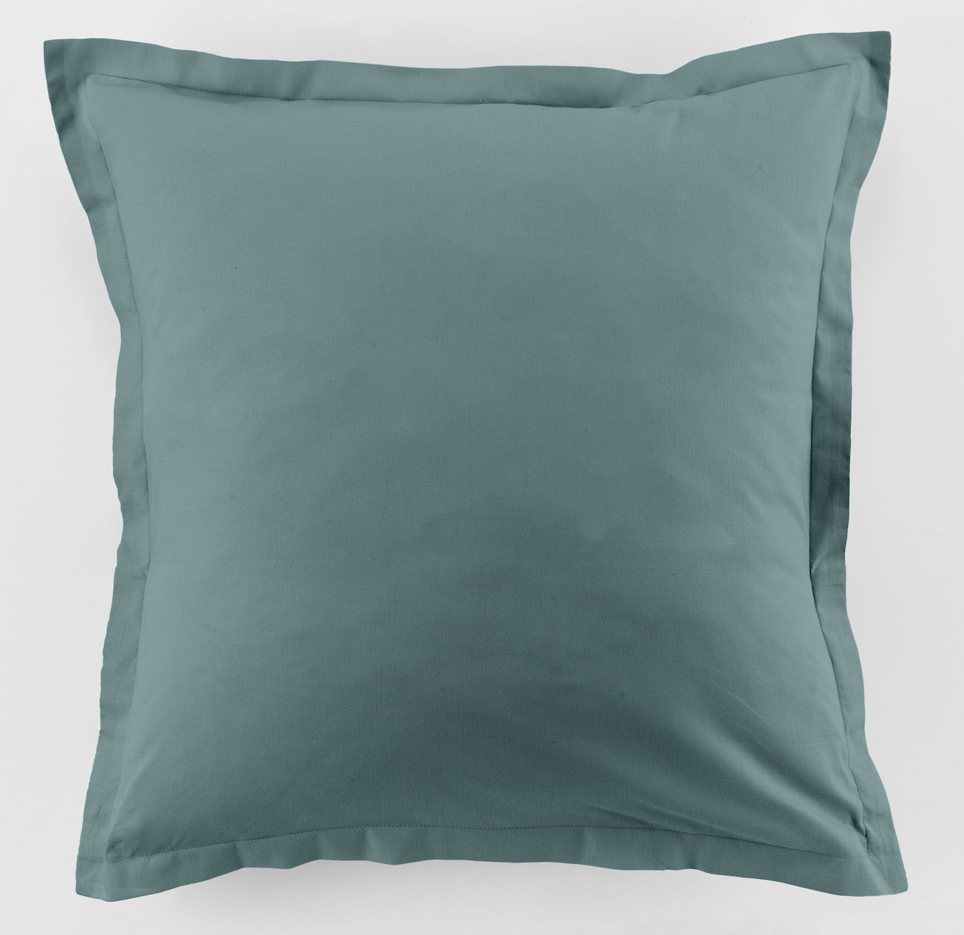 Parure De Lit - 3 Pièces - 100% Coton 57 Fils - Bleu Canard