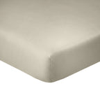 Drap Housse - 100% Coton 57 Fils - Latte