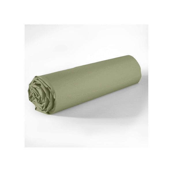 Drap Housse - 100% Coton 57 Fils - Verveine