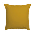 Lot De 2 Taies D'Oreiller - 100% Coton 57 Fils - Jaune Safran
