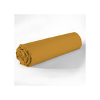 Drap Housse - 100% Coton 57 Fils - Jaune Safran