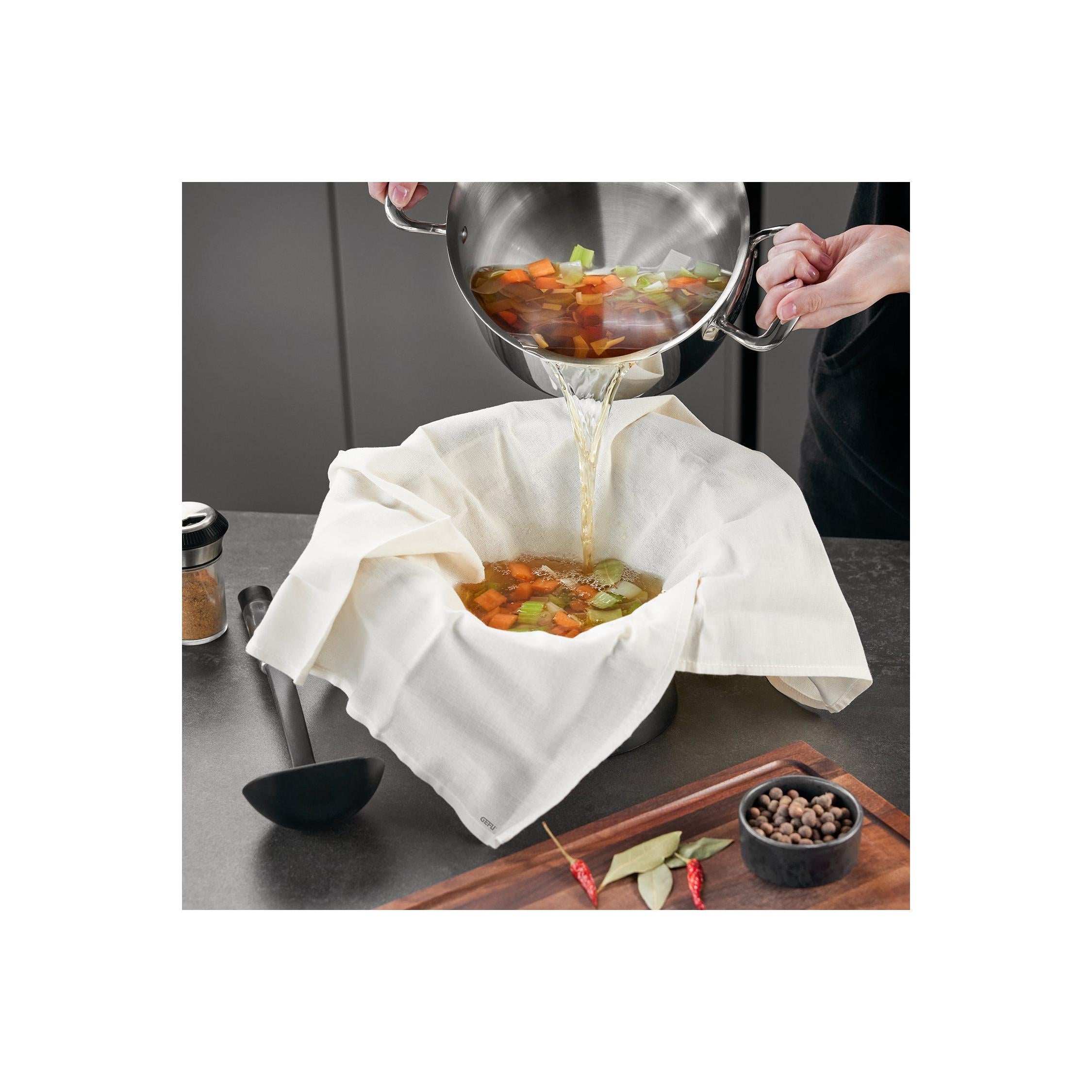 Paselo - Tissu De Filtrage - Coton - Blanc