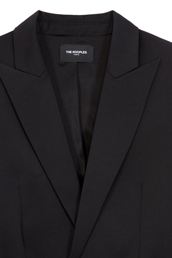 The Kooples - Veste Avec Detail Noeud Ceinture - Femme