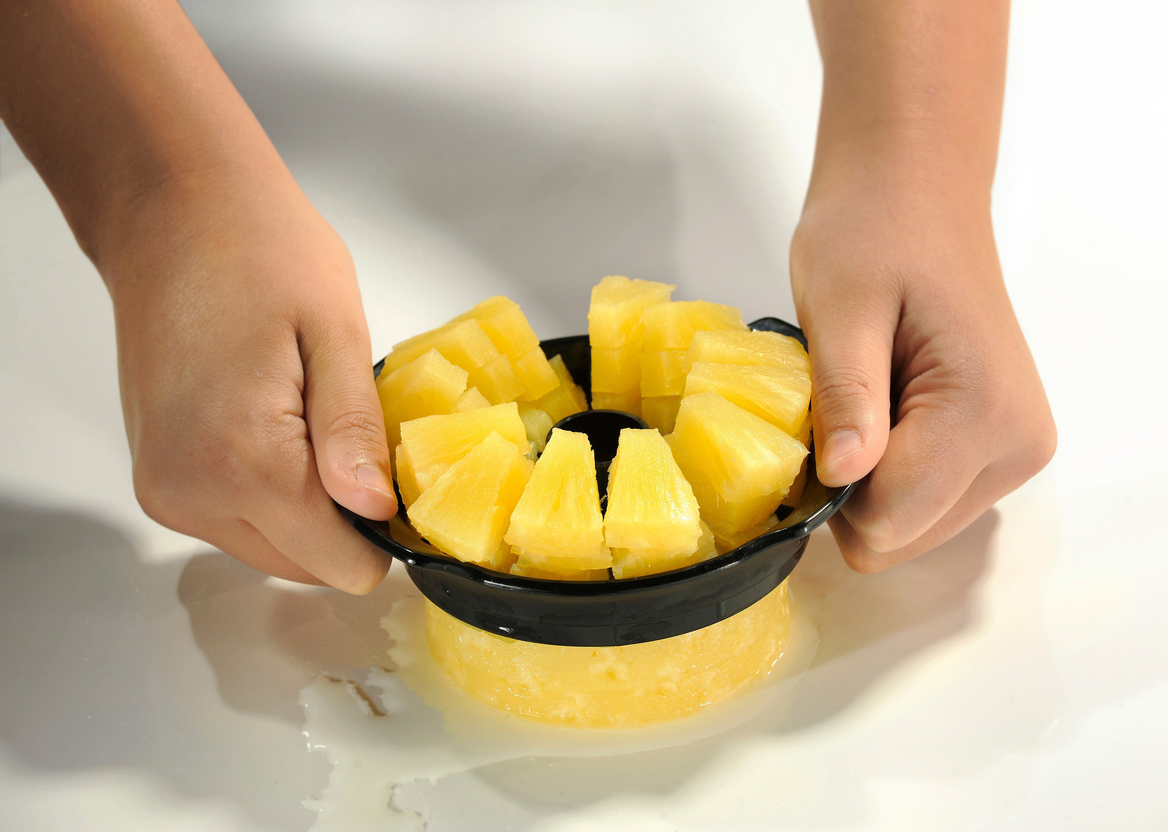 Professional - Coupe-Ananas - 12 Segments - Noir/Argent