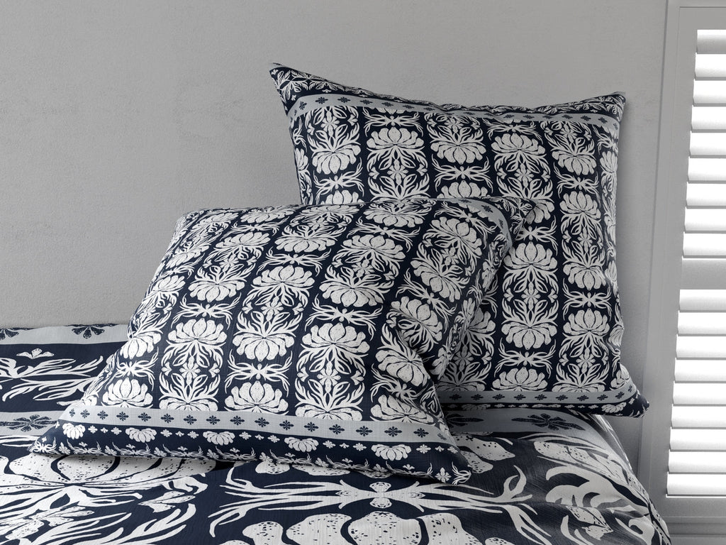 Parure De Couette 3Pcs 100% Coton 57 Fils/Cm2 - Folk