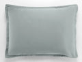 Taie D'Oreiller - 100% Satin De Coton Lavé 105 Fils - Céladon
