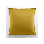 Taie D'Oreiller - 100% Satin De Coton Lavé 105 Fils - Marron