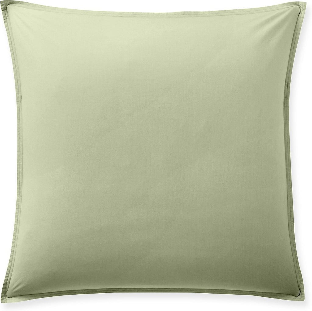 Taie D'Oreiller - 100% Percale De Coton Lavé 80 Fils - Vert D'Eau
