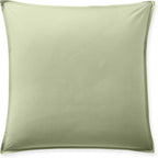 Taie D'Oreiller - 100% Percale De Coton Lavé 80 Fils - Vert D'Eau