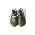Chaussures Bottillons Souples Azylis Épurés- Cuir Kaki - Mixte