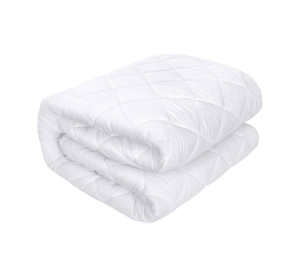 Protège Matelas Respirant - Polyester - Blanc