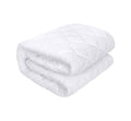 Protège Matelas Respirant - Polyester - Blanc