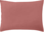 Taie D'Oreiller - 100% Percale De Coton Lavé 80Fils - Vieux Rose