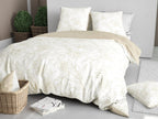 Parure Housse De Couette 3Pcs 100% Satin De Coton 120 Fils Suzanne - Imprimé