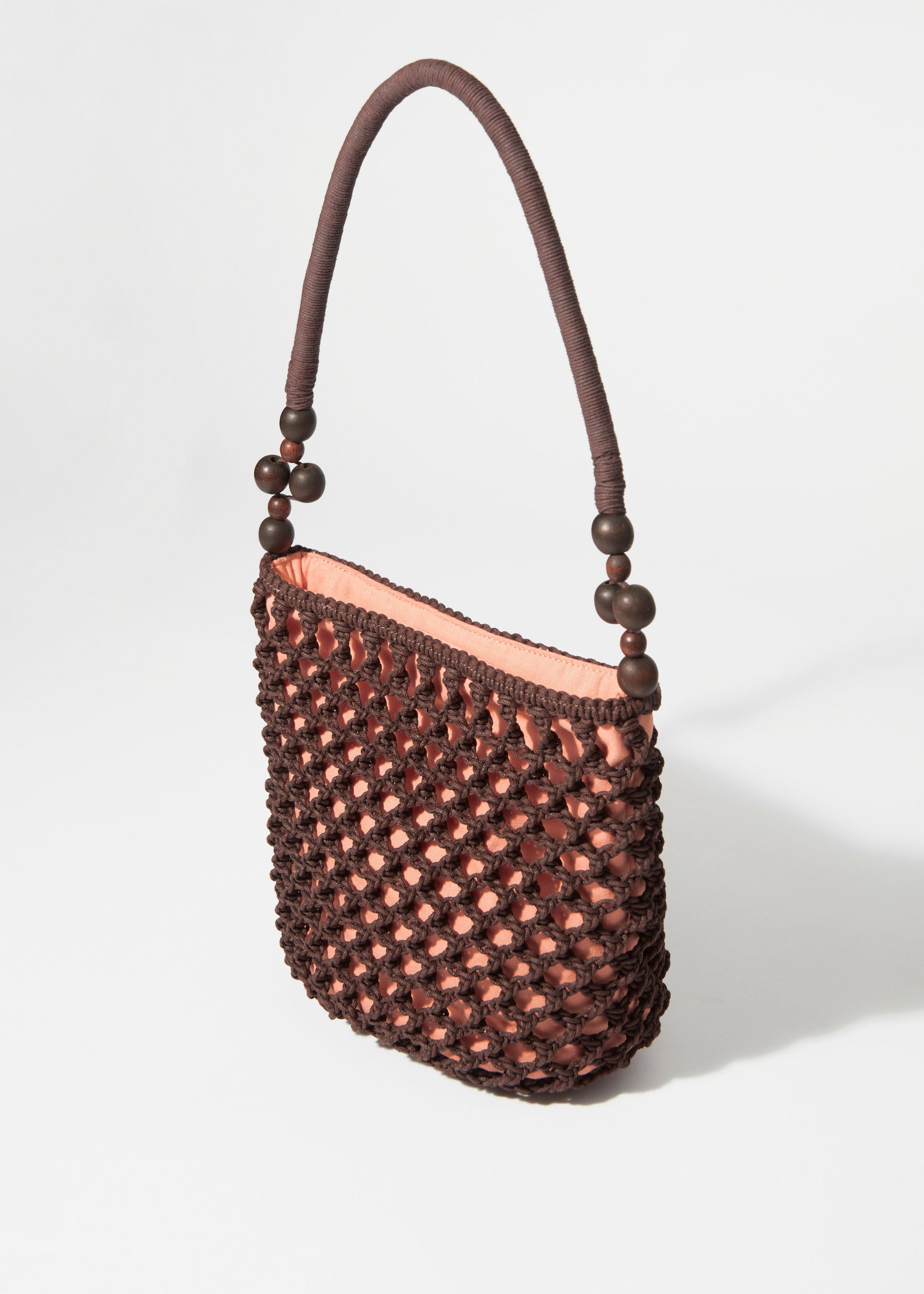 Sac Seau Tiana En Crochet - Marron