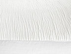 Parure Housse De Couette 100% Microfibre Lavée Et Gaufré , Blanc