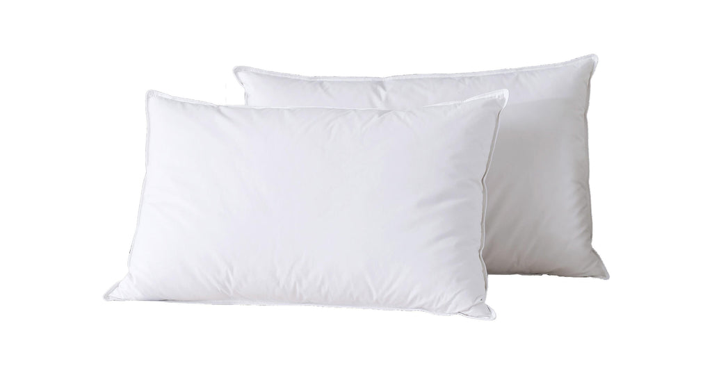 Oreiller Oka - Plume De Canard/Coton - Blanc