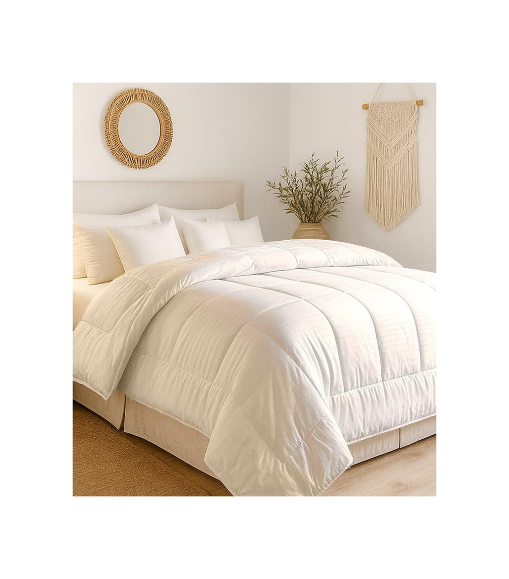 Couette Eclipse - 100% Polyester - Neige