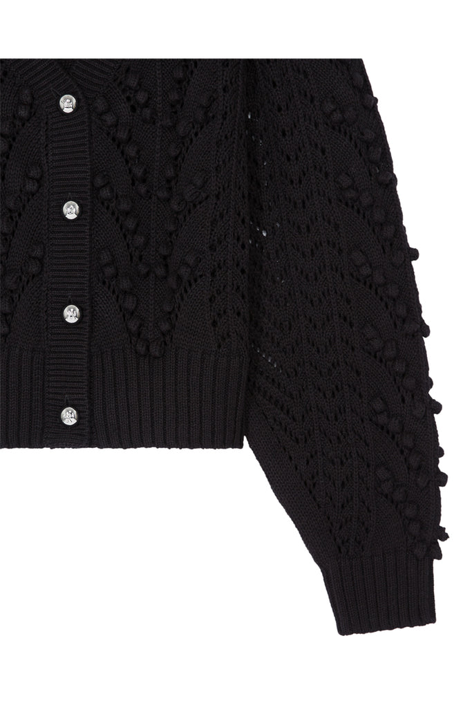 The Kooples - Cardigan En Crochet Avec Boutons - Femme