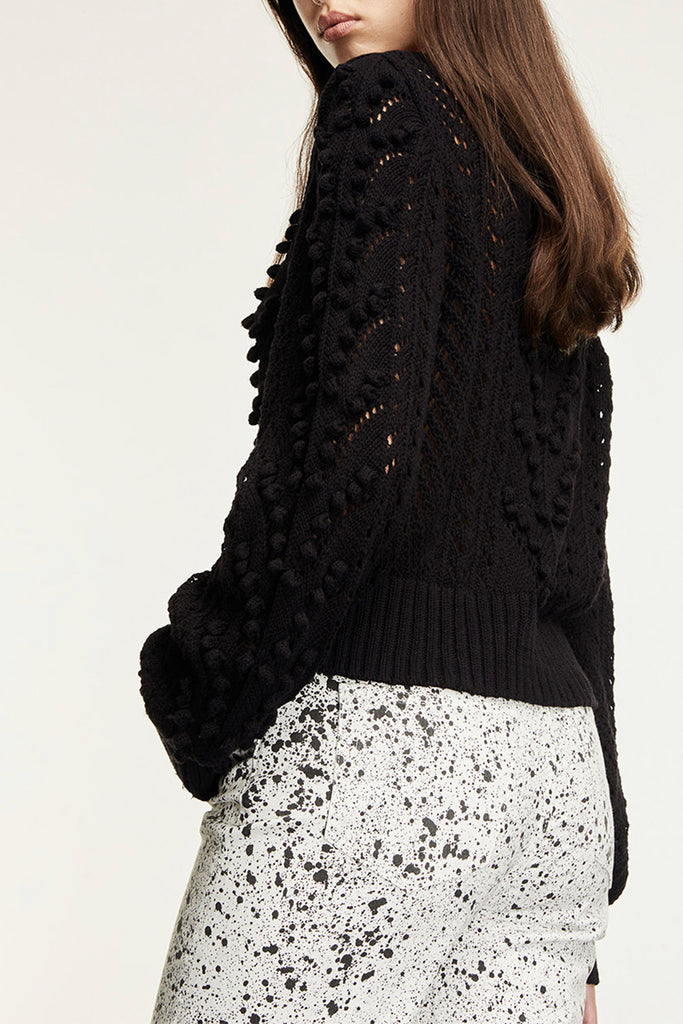The Kooples - Cardigan En Crochet Avec Boutons - Femme