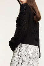 The Kooples - Cardigan En Crochet Avec Boutons - Femme