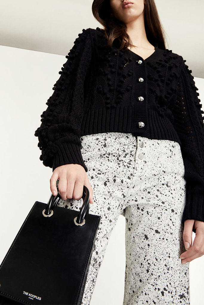 The Kooples - Cardigan En Crochet Avec Boutons - Femme