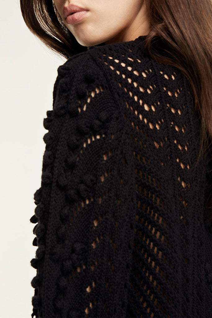 The Kooples - Cardigan En Crochet Avec Boutons - Femme