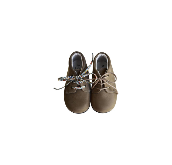 Chaussures Bottillons Souples Azylis Épurés- Nubuck Kaki - Mixte