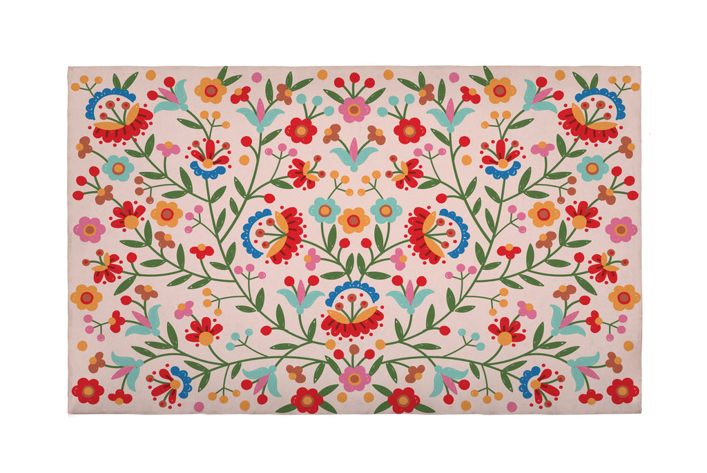 Tapis "Nordic Flowers"