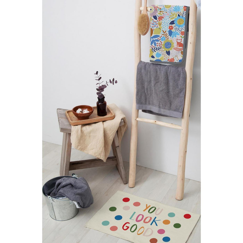 Tapis De Bain You Look Good Color - Multicolore