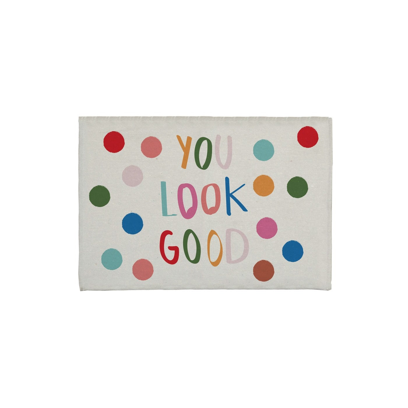 Tapis De Bain You Look Good Color - Multicolore