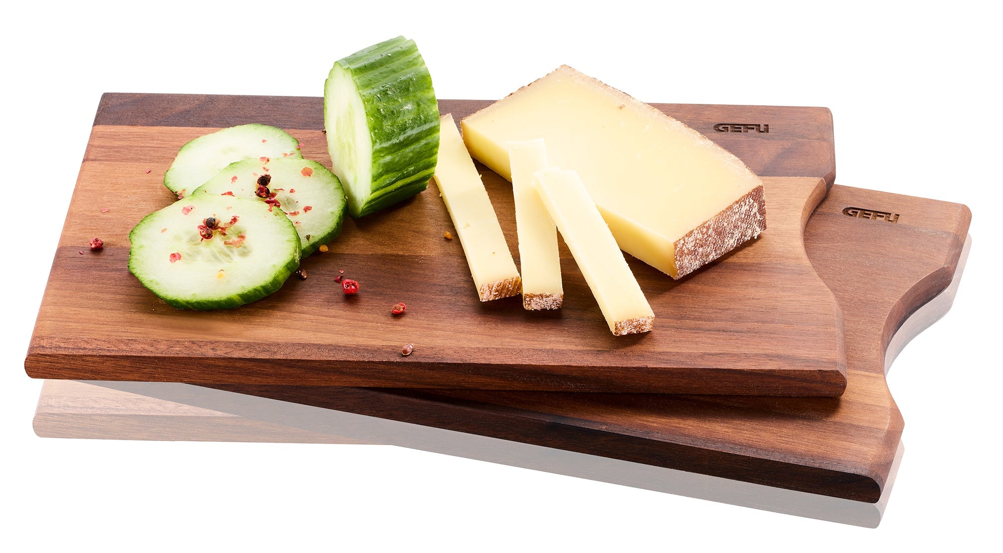 Enno - Lot De 2 Planches À Petit-Déjeuner - Brun