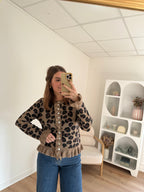 Cardigan Maxine Léopard