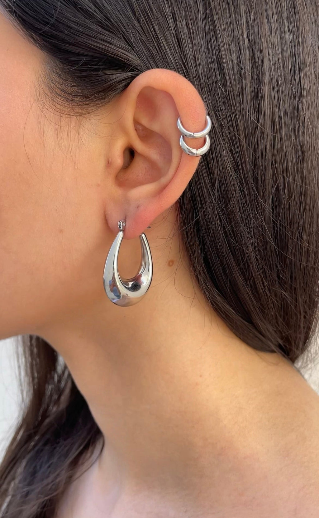 Boucles D'Oreilles Big Parisian Hoops