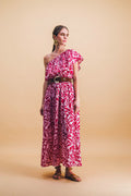 Robe Longue Céleste Cut Outs