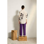 Chemise Fiorina Imprime Orchids - Blue