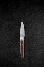 Enno - Couteau Universel - 11,5cm - Argent/Brun