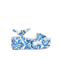 Dolce & Gabbana Wedge Sandals - Blue - Femme