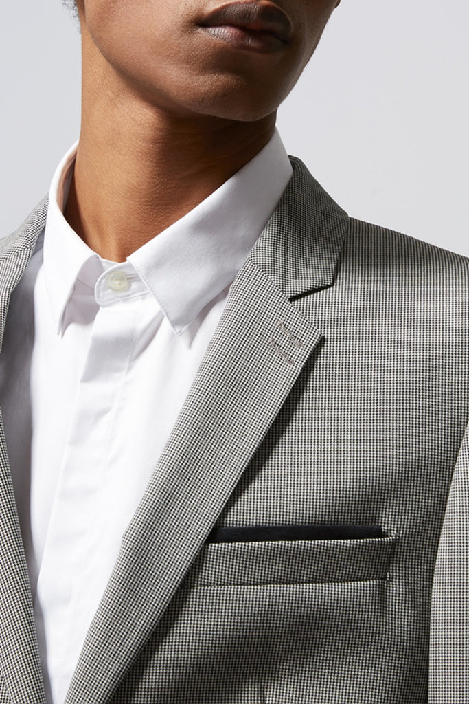 The Kooples - Veste En Laine Noir Et Blanc - Homme