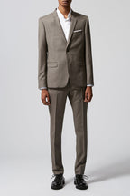 The Kooples - Veste En Laine Beige - Homme