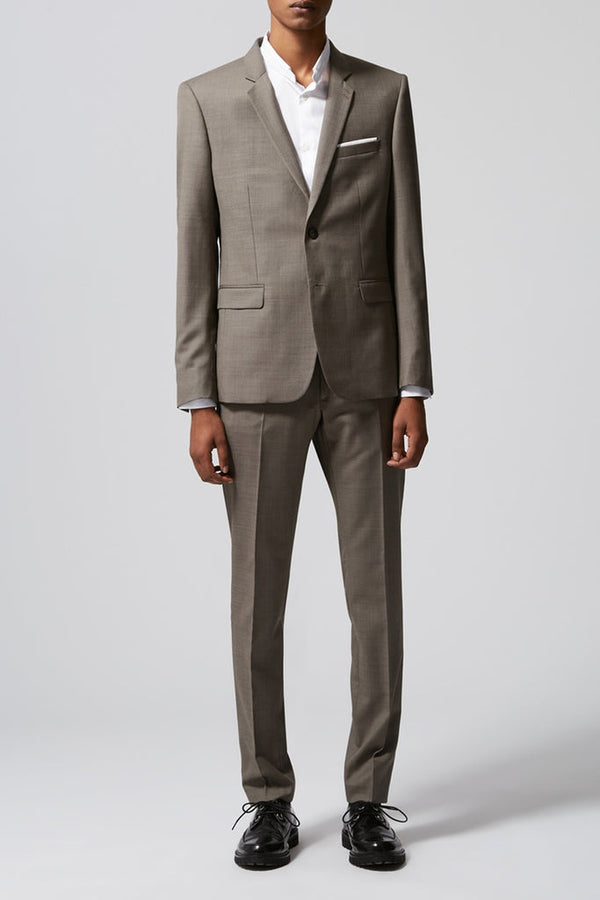 The Kooples - Veste En Laine Beige - Homme