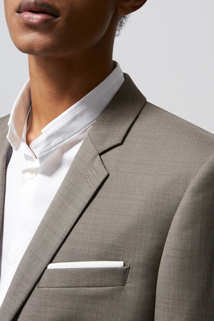 The Kooples - Veste En Laine Beige - Homme