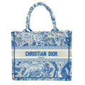 Christian Dior Book Tote Embroidered Leather Small