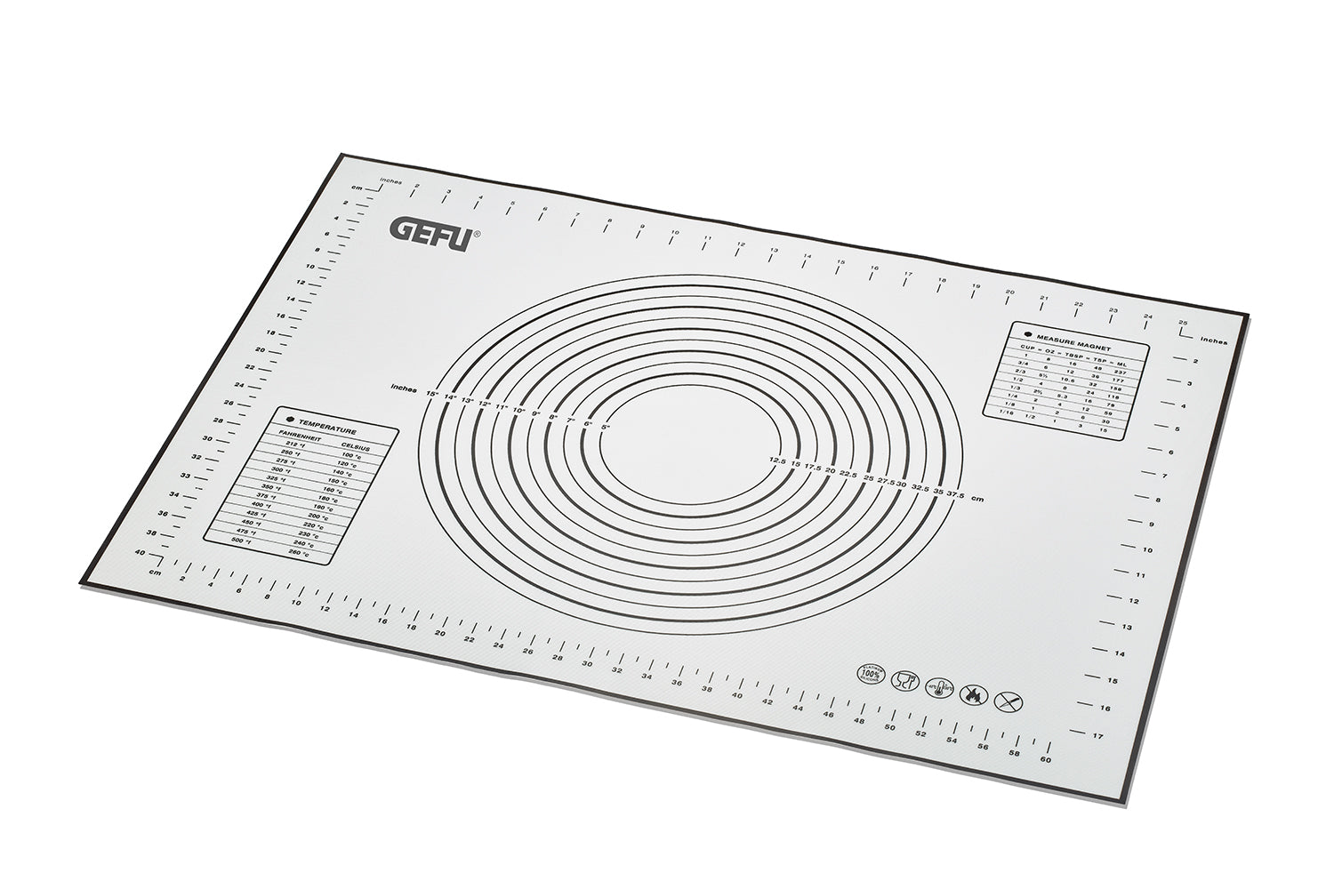 Pad - Tapis De Cuisson Et De Travail - Noir/Blanc