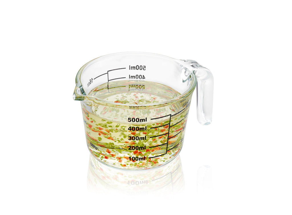 Dimenso - Verre Mesureur - 500ml - Noir/Transparent